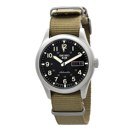 Seiko Sports Automatic Black Dial Men's Watch SRPG35