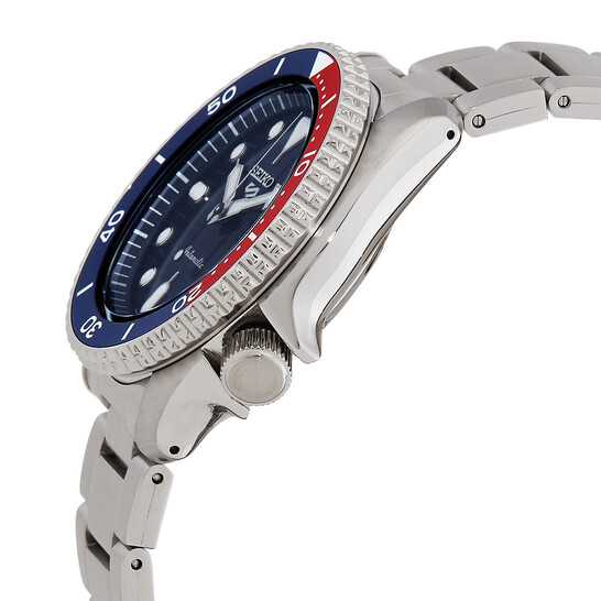 Seiko Sports Automatic Blue Dial Pepsi Bezel Men's Watch