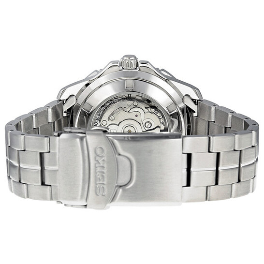 SEIKO 5 SPORTS 自動巻き時計 SRP203K1 Seiko 5 Sports Automatic Divers Blue Ion-plated Bezel Men's