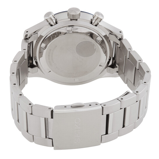 Seiko Chronograph Quartz Blue Dial Men's Watch SSB445P1