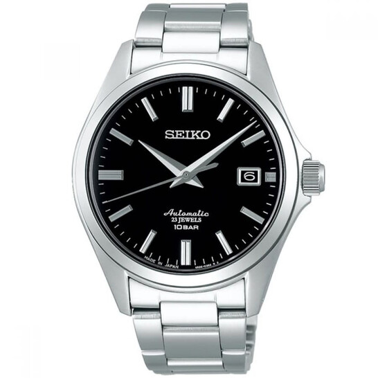 Seiko Classic Automatic Black Dial Men's Watch SZSB012