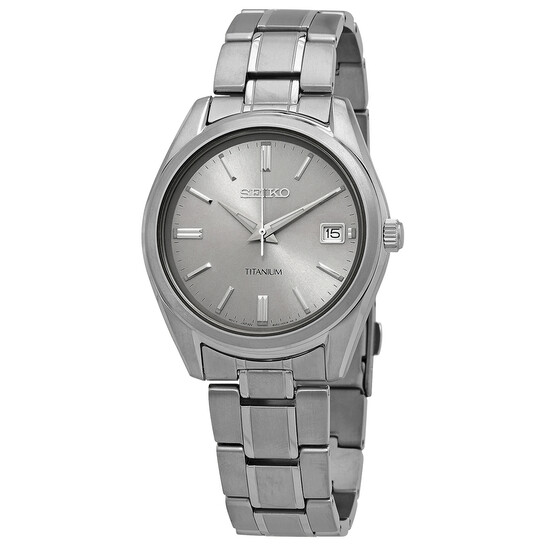 Seiko Essentials Quartz Silver Dial Men's Watch SUR369