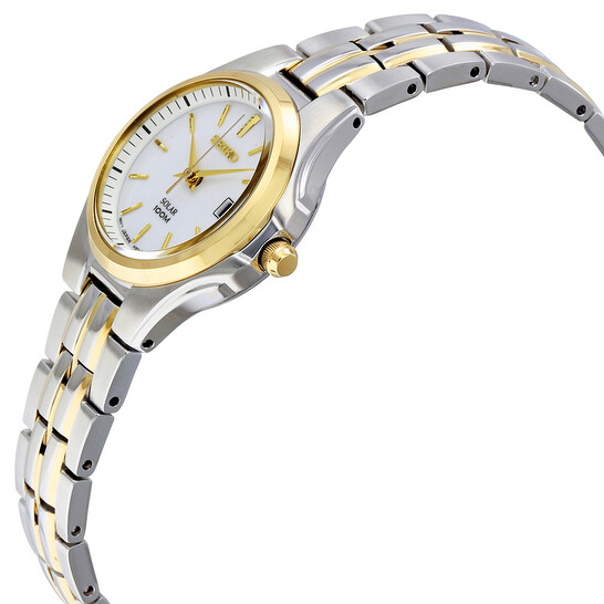 Seiko Core Silver Dial Two-tone Ladies Watch SUT222