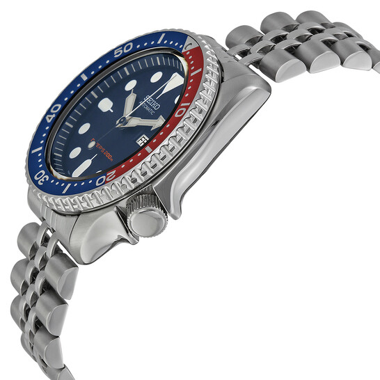 稼働品SEIKO ALBA SPORTS 50 PEPSI DIVER TYPE Rare SEIKO ALBA Sports 50 Yellow Dial Pepsi Diver Mens Watch
