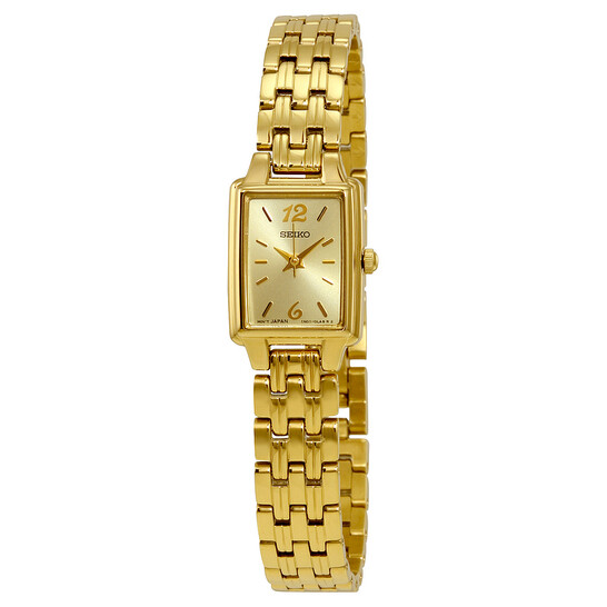 Seiko Dress Gold-tone Ladies Watch SXGL62 029665132895