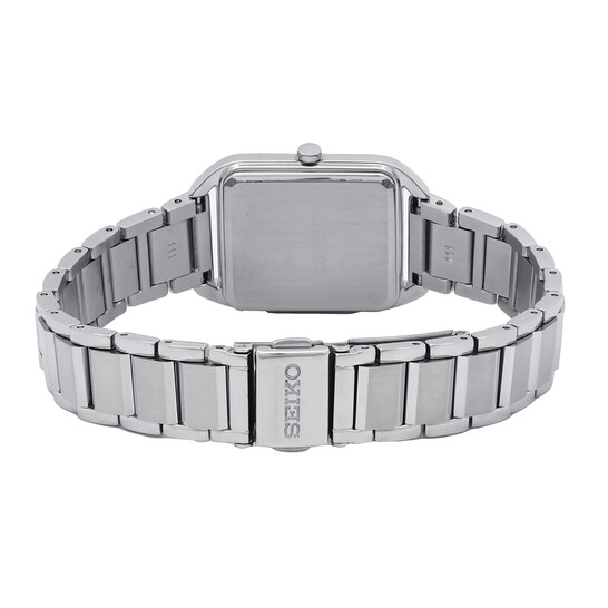 Seiko Essentials Quartz Silver Dial Ladies Watch SWR073