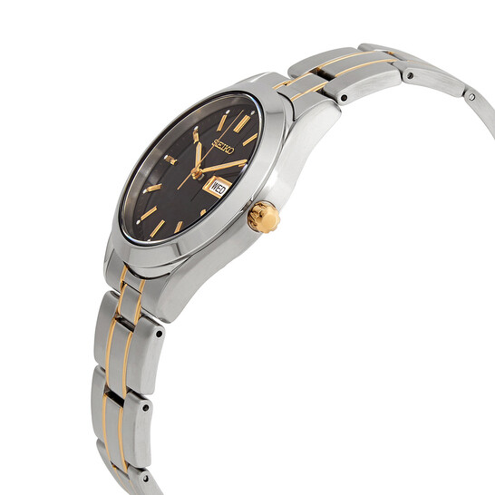 Seiko Essentials Quartz Black Dial Men's Watch SUR363 029665204059