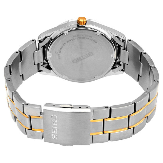 Seiko Essentials Quartz Black Dial Men's Watch SUR363 029665204059