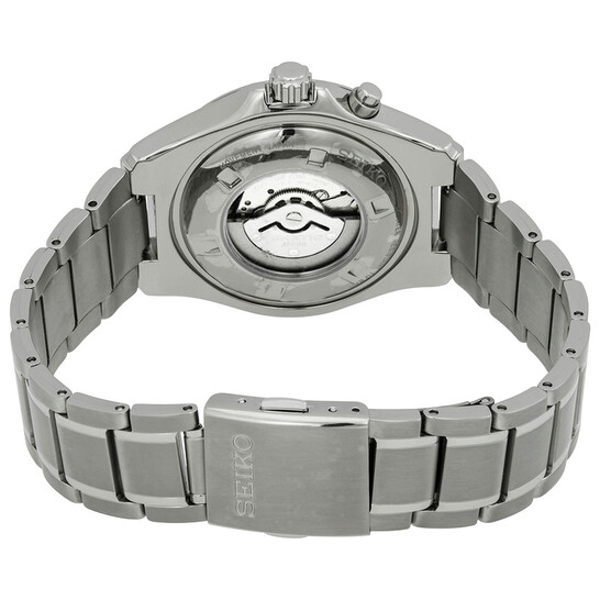 Seiko Kinetic Quartz Black Dial Titanium Men's Watch SKA763
