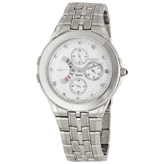 Seiko Le Grand Sport Diamond Stainless Steel Men's Watch SRL001