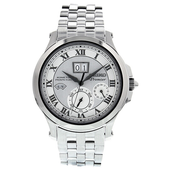 Seiko Premier Kinetic Perpetual Calendar Men's Watch SNP039