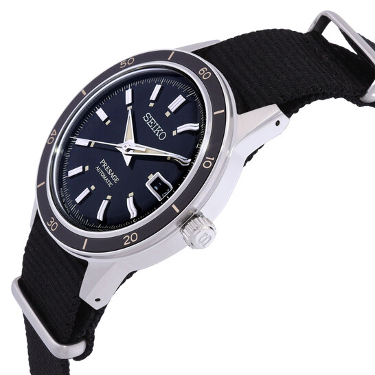 Seiko Presage Automatic Black Dial Men's Watch SRPG09J1
