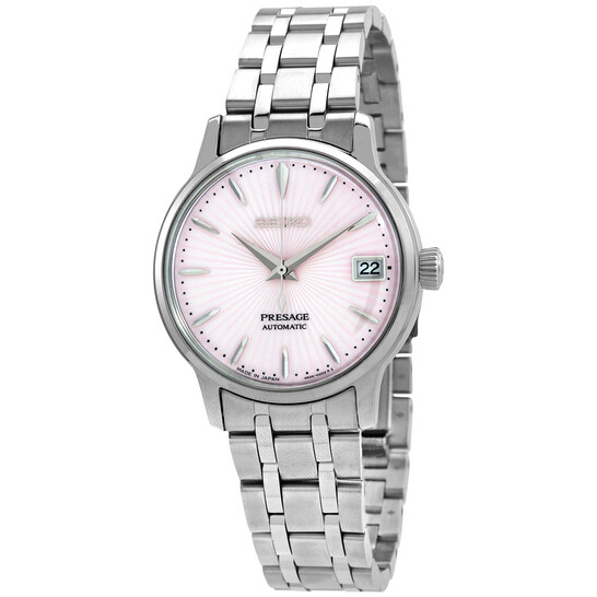 Seiko Presage Automatic Pink Dial Ladies Watch SRP839J1