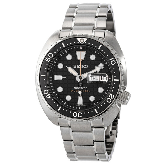 Seiko Prospex Automatic Black Dial Men's Watch SRPE03 - Watches