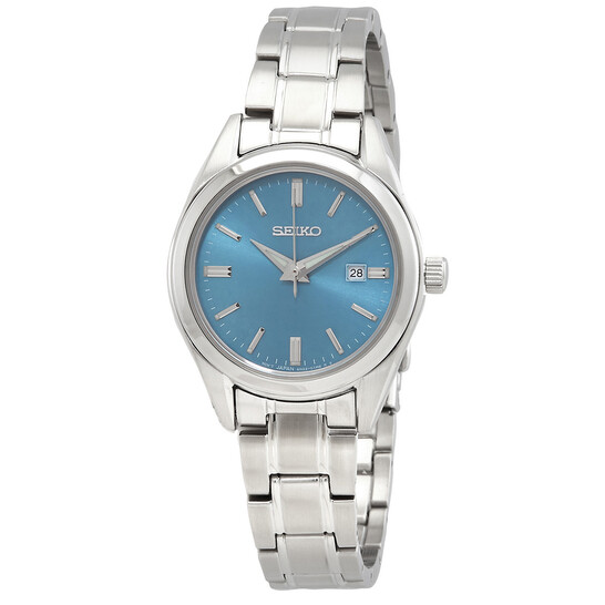 Seiko Quartz Blue Dial Ladies Watch SUR531P1 4954628247964 Seiko Quartz Blue Dial Ladies Watch SUR531P1 4954628247964