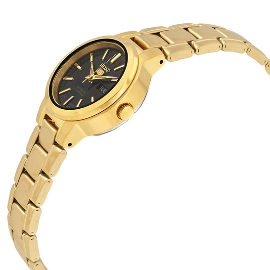 SEIKO✨SEIKO5✨レディース オールゴールド★SYME46K1 Amazon.com: Seiko 5#SYME46K1 Women's Gold Tone Self Winding