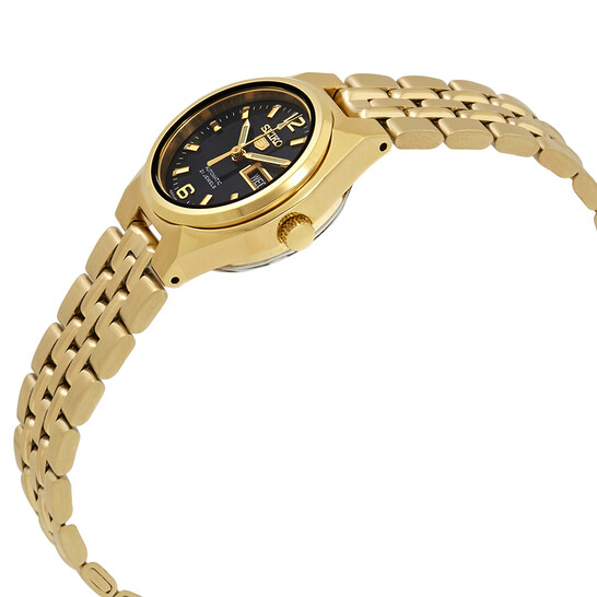 Seiko Series 5 Automatic Black Dial Ladies Watch SYMK38 - 546x546 Image #2