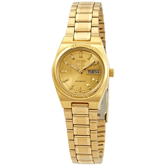Seiko Series Automatic Gold Dial Ladies Watch SYM600