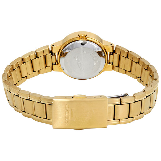 Seiko Series 5 Automatic Gold Dial Ladies Watch SYME58