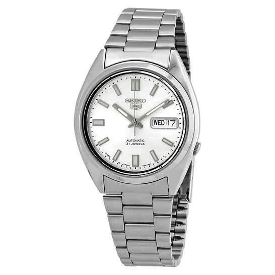 SEIKO5 自動巻き時計 シルバー　SNXS73J1 楽天市場】【日本製逆輸入SEIKO5】セイコー5 デイデイト