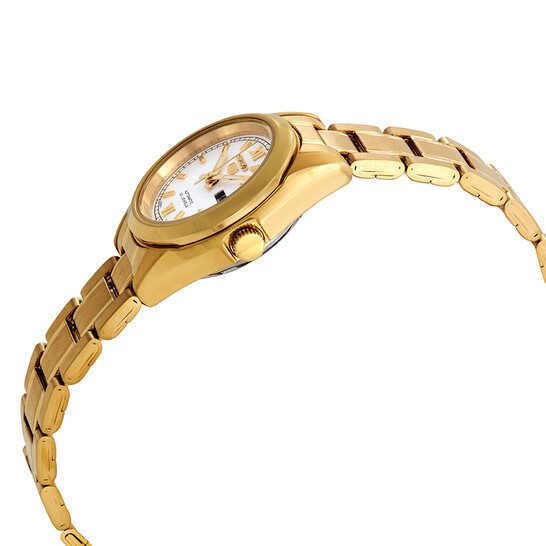 Seiko Series 5 Automatic White Dial Ladies Watch SYMK30