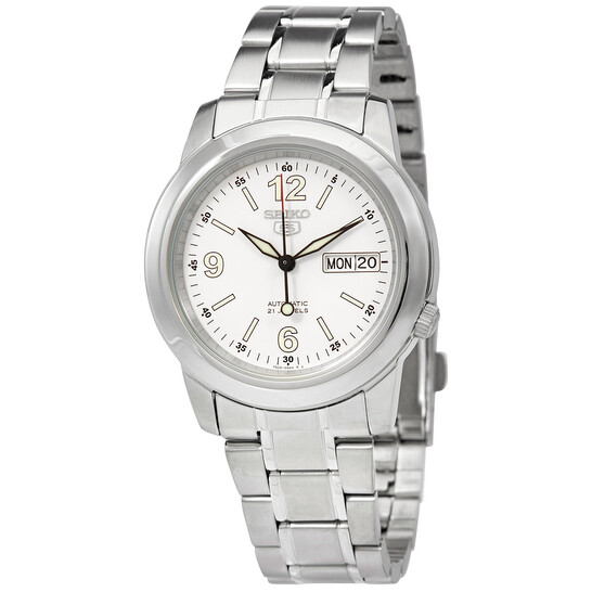 Seiko Series Automatic White Dial Men's Watch SNKE57K1