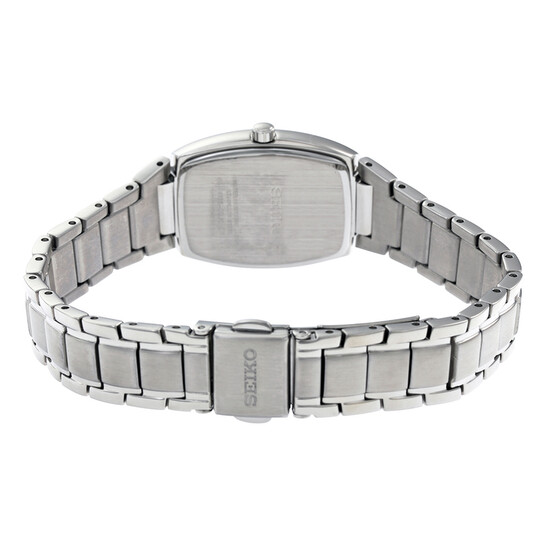 時計 S.U.P Seiko Solar Black Dial Stainless Steel Ladies Watch SUP259