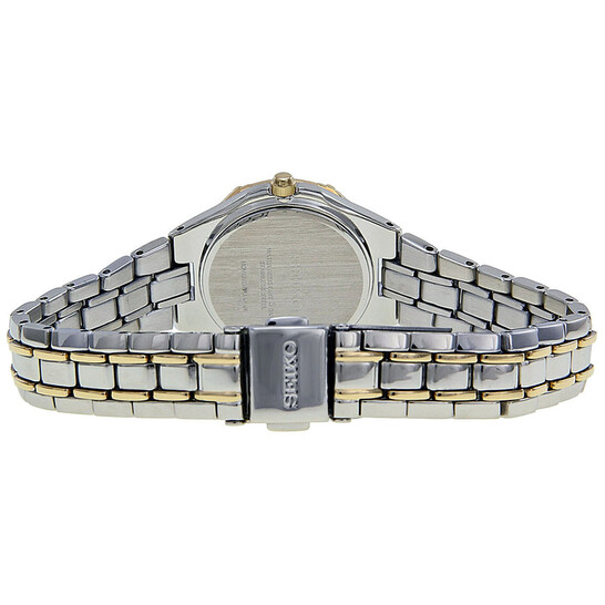 Seiko Solar Mother Of Pearl Dial Ladies Watch SUT068