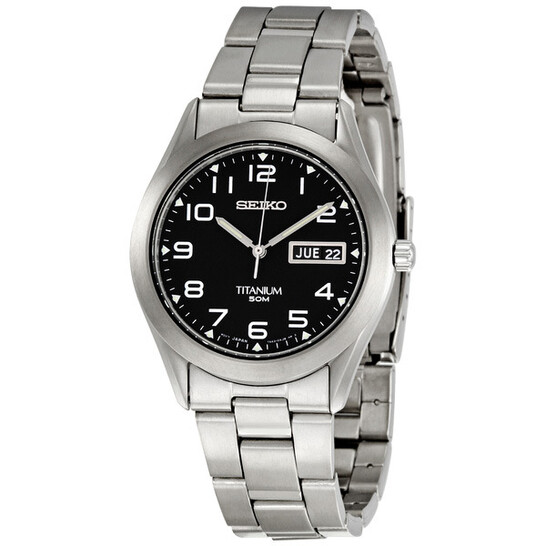 Seiko Titanium Men's Watch SGG711 0029665129116 - Watches