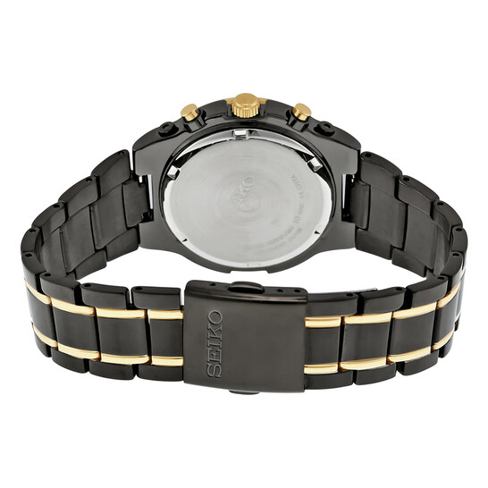 Seiko Core Two-Tone TiCN-Plated Steel Men's Watch SNAA30