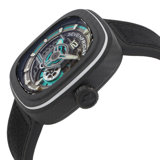 Sevenfriday Seven Friday PS Series Automatic Black Dial Men's