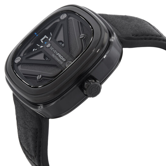 Sevenfriday M-Series Automatic Black Dial Men's Watch M3/07