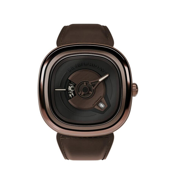 Sevenfriday PE Automatic Black Dial Men's Watch PE2/01 - 546x546