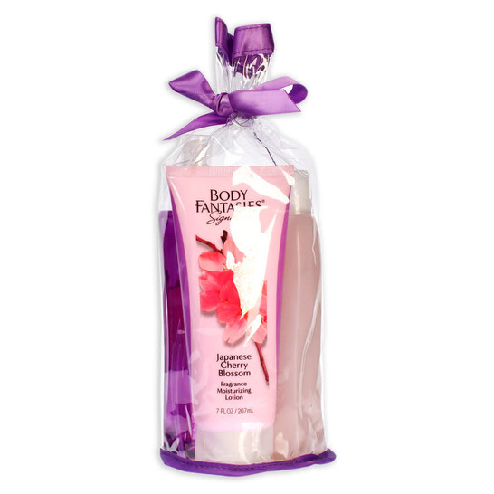 MK　愛する人を守るために♡SAFETY 6本セット♡ローション Body Fantasies Ladies Japanese Cherry Blossom Gift Set
