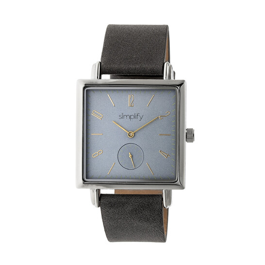 Simplify The 5000 Grey Dial Charcoal Leather Watch SIM5006 Simplify The 5000 Grey Dial Charcoal Leather Watch SIM5006 - 546x546