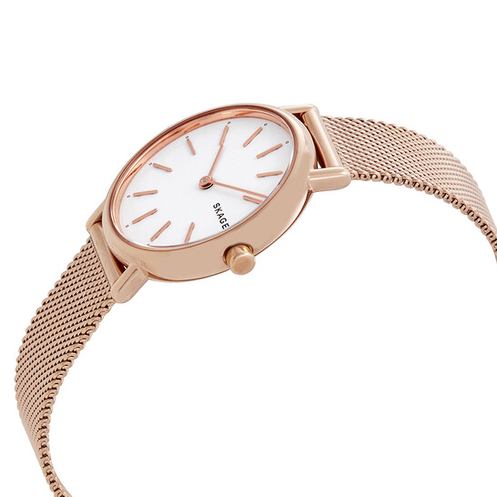 Skagen Signatur White Dial Ladies Watch SKW2694 - 546x546 Image #2
