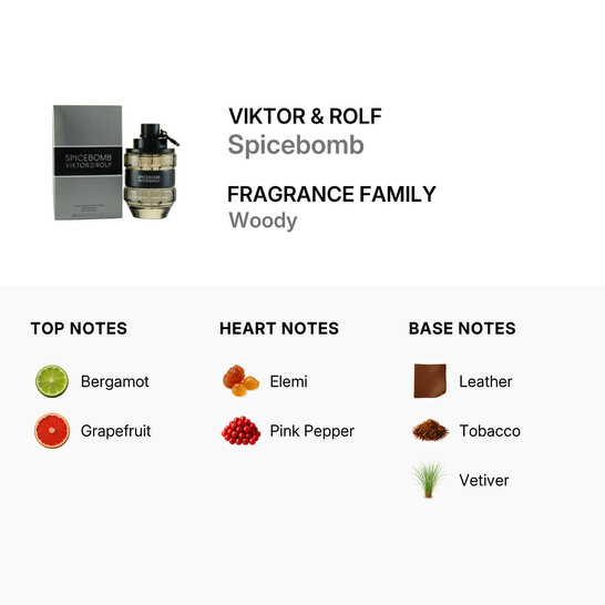 Spicebomb / Viktor & Rolph EDT Spray 3.0 oz (m) - 546x546 Image #3