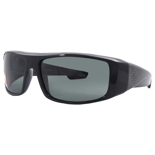 Spy LOGAN Happy Grey Green Polar Wrap Men's Sunglasses