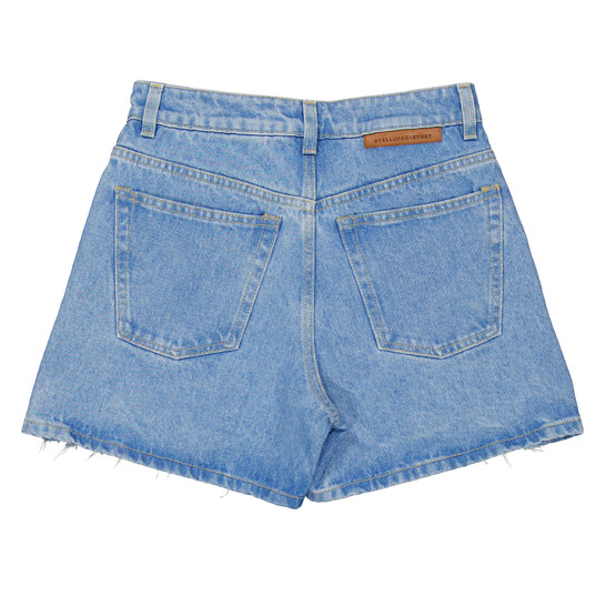 Stella Mccartney Boucle Denim Shorts, Size 25 - 546x546 Image #7