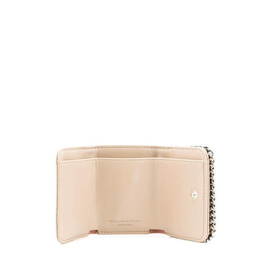 Stella McCartney Falabella Tri-Fold Flap Wallet 521371-W9132-9300