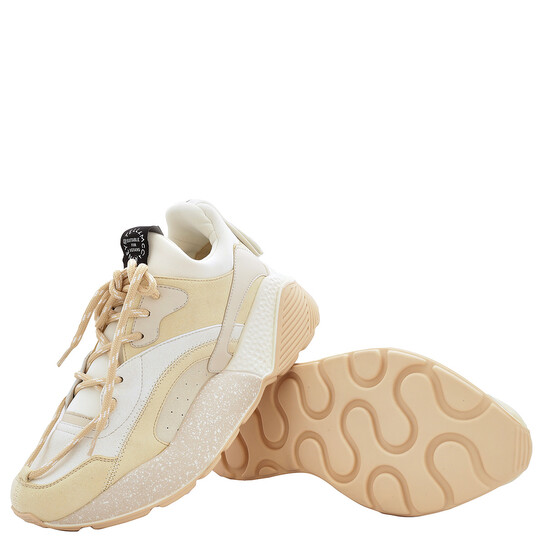 スニーカー Stella McCartney Women's Sneakers Eco Fur Beige Stella McCartney Sneakers Women Eco Suede Beige | B-Exit – B
