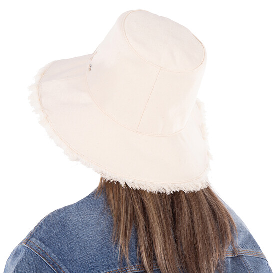 Stella McCartney Logo Embroidered Cotton Bucket Hat Stella McCartney Logo Embroidered Cotton Bucket Hat - 546x546 Image #3