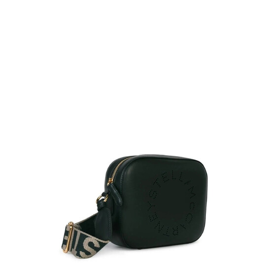 Stella McCartney Logo Perforated Mini Crossbody Bag 700266W8542