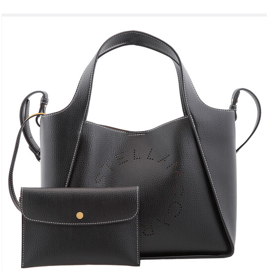 Stella McCartney Logo Perforated Tote Bag 513860WP0057-1000