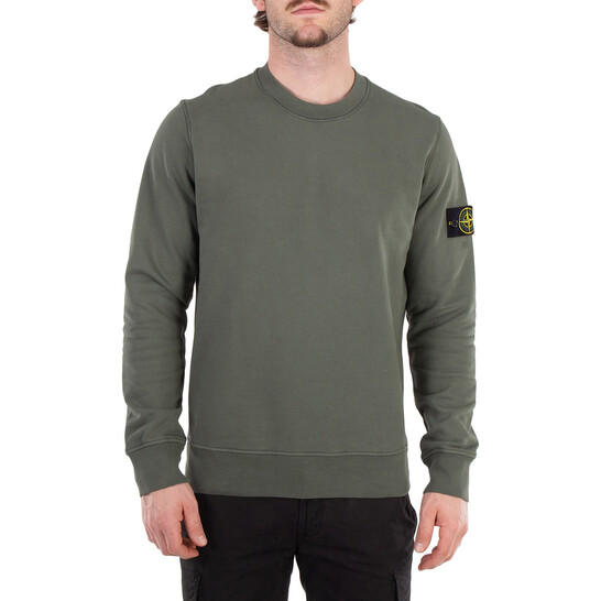 スウェット・トレーナー STONE  Crew-neck sweatshirt with Stone  badge Stone Island Crew Neck Sweatshirt Ivory – Très Bien