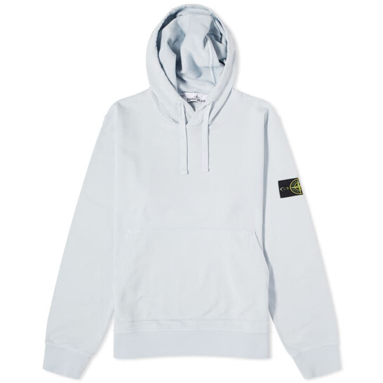 Stone Island Compass Logo Badge Hoodie, Size Small 801564151