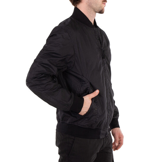 Stone Island Crinkled Bomber Jacket, Size Medium 801541223