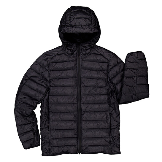 HOODED LIGHT DOWN ブラック M VP21-0005_1_1024x.png?v=1742909158