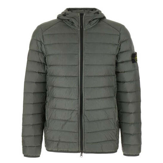 Stone Island Lightweight Hooded Down Jacket, Size Small
