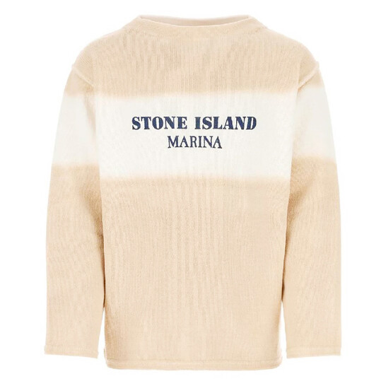Stone Island Marina Long Sleeve Knitted Sweater, Size Small